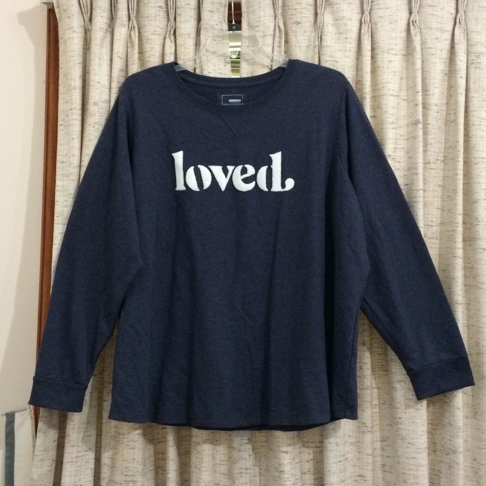 Sonoma Loved Chenille Sweatshirt